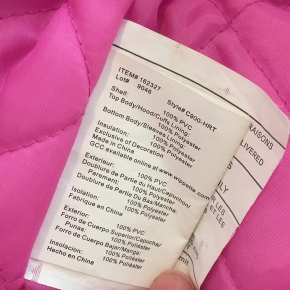 Wippette Kids Insulated Raincoat - Picture 4 of 5